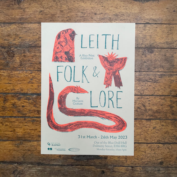 Exhibition Poster: Leith Folk & Lore