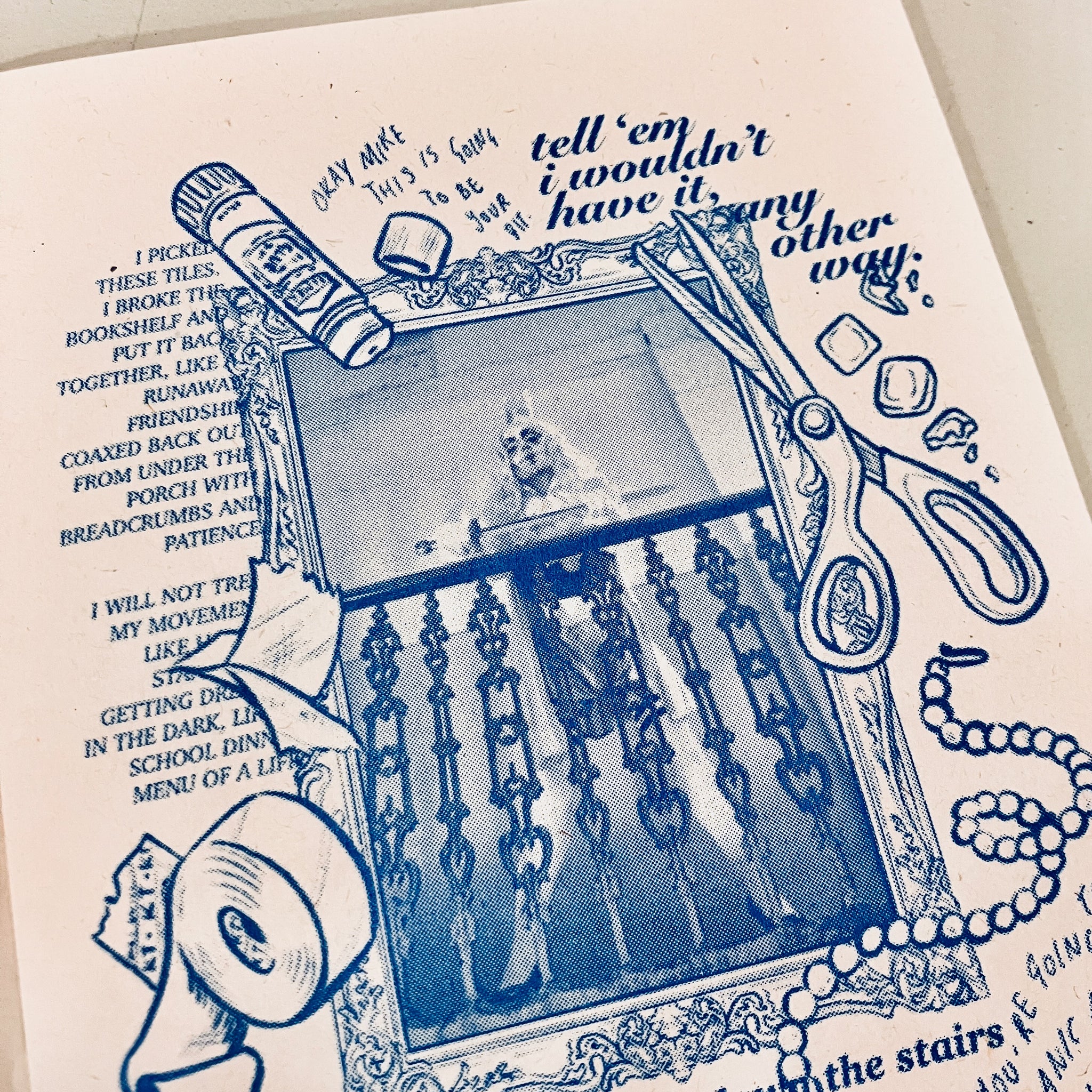 Laugh List - riso collage workshop